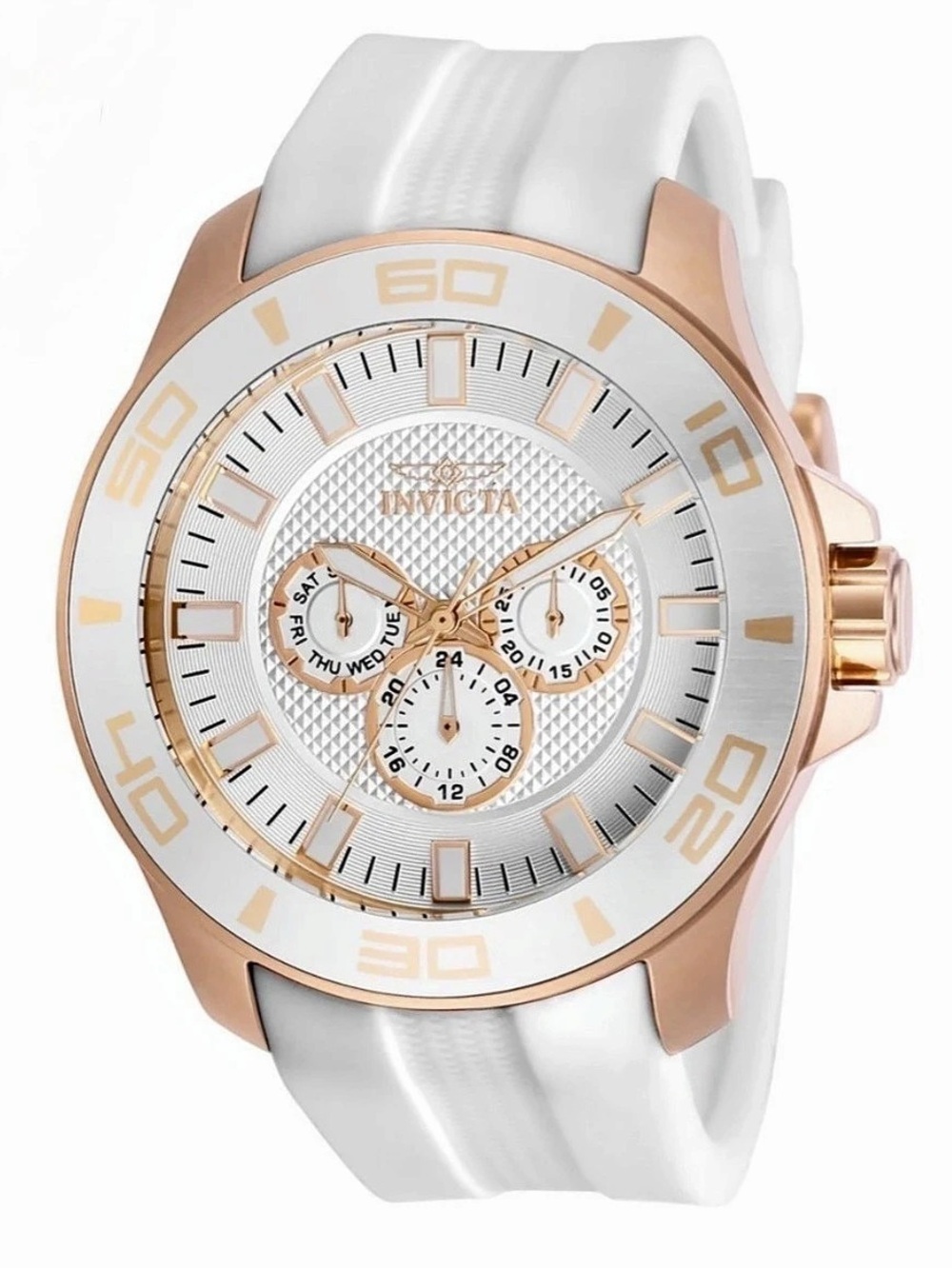 Invicta Pro Diver Impact Men's Watch - 50mm. White (30111)